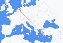出发地 土耳其出发地 哈利卡那索斯目的地 德国多特蒙德的航班
