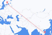Flights from Tuy Hòa, Vietnam to Lappeenranta, Finland