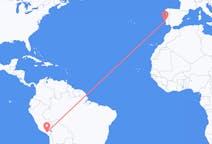 Flyreiser fra Arequipa, Peru til Lisboa, Portugal