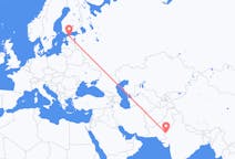 出发地 印度出发地 杰伊瑟尔梅尔目的地 爱沙尼亚塔林的航班