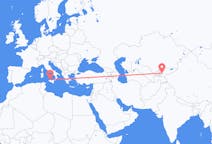 Flights from Andijan, Uzbekistan to Palermo, Italy