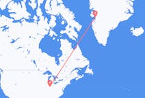 Flyg från Indianapolis, USA till Ilulissat, USA
