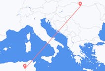 Flights from Tébessa, Algeria to Satu Mare, Romania