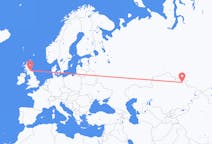 Flyrejser fra Pavlodar, Kasakhstan til Edinburgh, Skotland