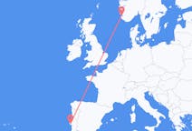 Flights from Lisbon, Portugal to Stavanger, Norway