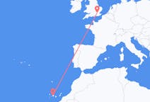 Flyrejser fra Tenerife, Spanien til London, England