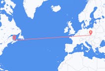 Flyrejser fra Charlottetown, Canada til Ostrava, Tjekkiet