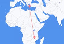 Flights from Tete, Mozambique to Heraklion, Greece