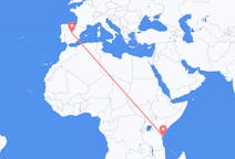 탄자니아발 펨바 아일랜드, 스페인행 마드리드 항공편