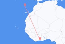 Flights from Abidjan to Funchal