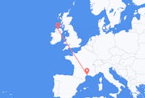 Flights from Derry, the United Kingdom to Montpellier, France