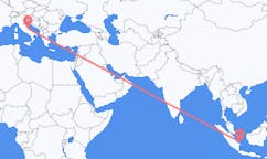 Flyreiser fra Pangkal Pinang, Indonesia til Pescara, Italia
