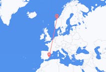 出发地 西班牙出发地 阿利坎特目的地 挪威克里斯蒂安松的航班