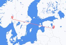 Flights from Pskov, Russia to Oslo, Norway