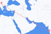 Flights from Goa to Skopje