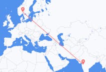Flyreiser fra Shirdi, India til Oslo, Norge