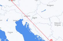 Flyreiser fra München, til Podgorica