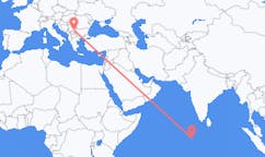 Flights from Kooddoo, Maldives to Niš, Serbia