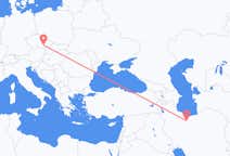 Flyreiser fra Teheran, til Brno