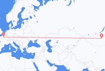 Flights from Ulaanbaatar, Mongolia to Paris, France