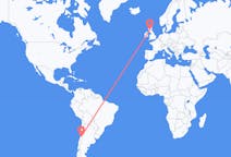 Flyrejser fra Santiago de Chile, Chile til Glasgow, Skotland