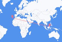 Flyrejser fra Tarakan, North Kalimantan, Indonesien til Funchal, Portugal