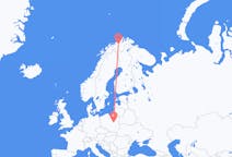 Vuelos de Alta (Noruega), Noruega a Varsovia, Polonia