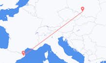Flights from Girona to Katowice
