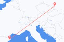 Flyreiser fra Girona, til Katowice