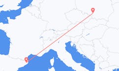 Flyreiser fra Girona, til Katowice