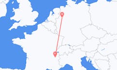 Flyg från Chambery till Münster
