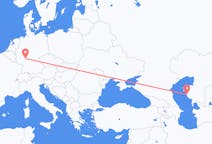 Flyreiser fra Aktau, Kasakhstan til Frankfurt, Tyskland