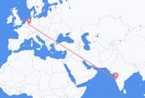Flyreiser fra Kolhapur, India til Köln, Tyskland