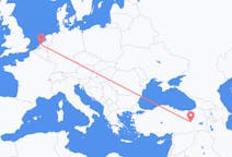 Loty z Rotterdam, Holandia do Bingöla, Turcja