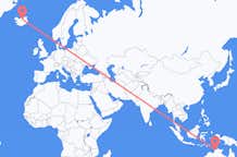 Flüge von Darwin, Australien nach Akureyri, Island
