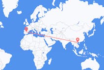 Flyreiser fra Haiphong, Vietnam til Madrid, Spania