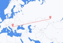 Flights from Novokuznetsk, Russia to Belgrade, Serbia