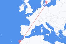 Flights from Essaouira, Morocco to Malmö, Sweden