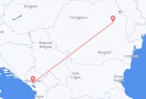 Flyreiser fra Podgorica, til Bacau