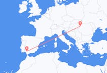 Flyreiser fra Oradea, Romania til Sevilla, Spania
