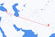 出发地 尼泊尔博克拉目的地 土耳其埃尔祖鲁姆的航班