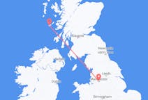 Flights from Tiree, the United Kingdom to Manchester, the United Kingdom