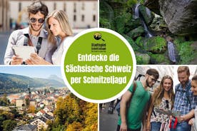 Caça ao tesouro Bad Schandau - excursão de descoberta independente da Suíça Saxônica