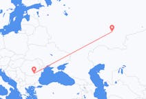 Flyg från Bukarest, Rumänien till Ufa, Ryssland