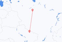 Flyg från Charkiv, Ukraina till Moskva, Ryssland