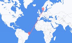 Flights from Maceió, Brazil to Karup, Denmark