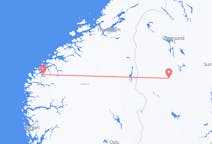 Flights from Volda, Norway to Sveg, Sweden