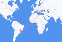 Flights from Florianópolis, Brazil to İzmir, Turkey