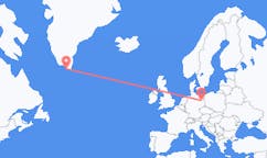Flüge von Nanortalik, Grönland nach Berlin, Deutschland