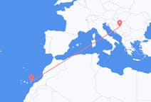 Flüge von Tuzla, Bosnien und Herzegowina nach Ajuy, Spanien
